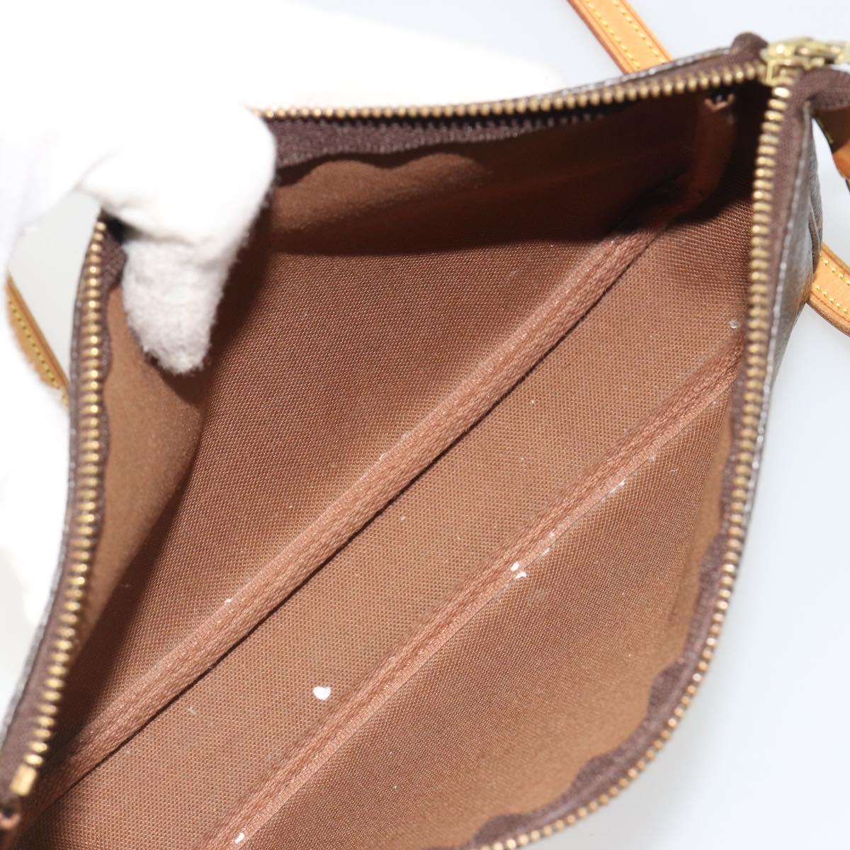 LOUIS VUITTON Monogram Pochette Accessoires Pouch M51980 LV Auth 191326A