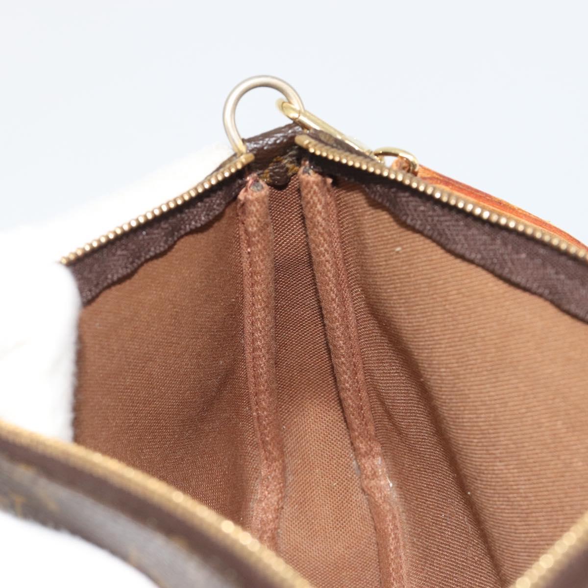 LOUIS VUITTON Monogram Pochette Accessoires Pouch M51980 LV Auth 191326A