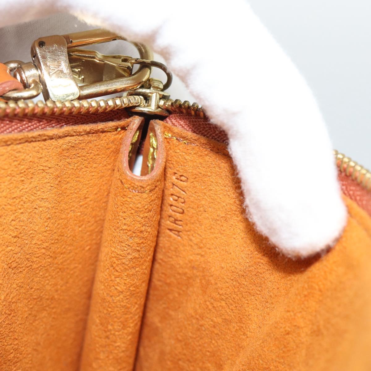 LOUIS VUITTON Epi Pochette Accessoires Pouch Zipangu Gold M52948 LV Auth 191332