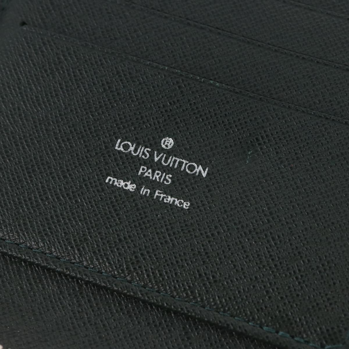 LOUIS VUITTON Taiga Organizer Atholl Travel Case Epicea M30654 LV Auth 191333A