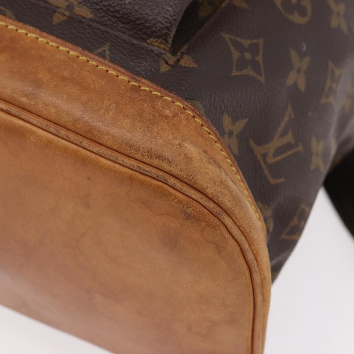 LOUIS VUITTON Monogram Montsouris GM Backpack M51135 LV Auth 191339