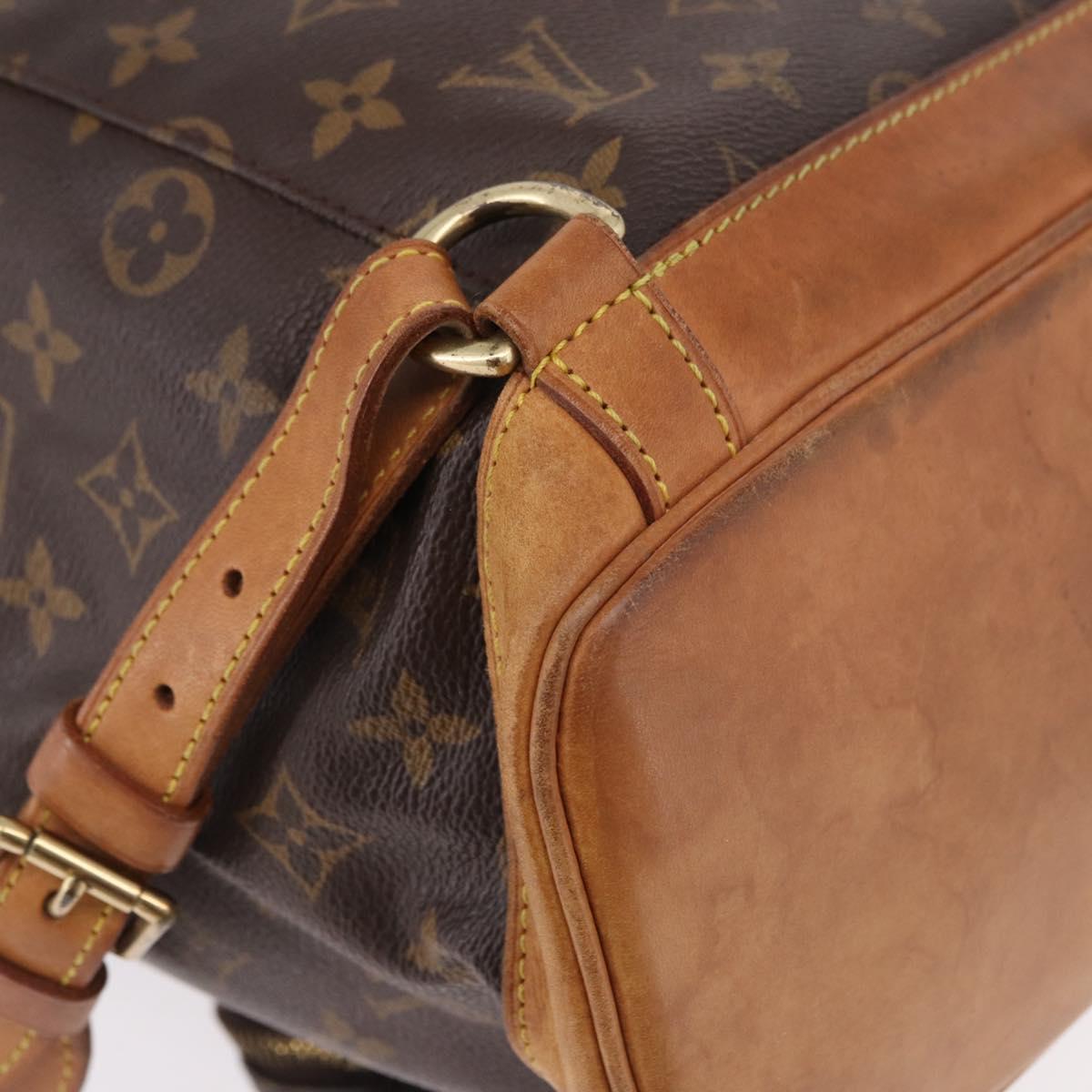 LOUIS VUITTON Monogram Montsouris GM Backpack M51135 LV Auth 191339