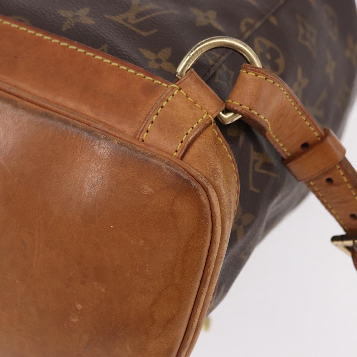 LOUIS VUITTON Monogram Montsouris GM Backpack M51135 LV Auth 191339