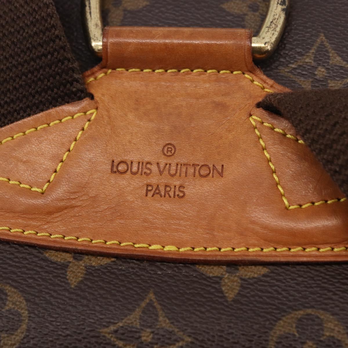 LOUIS VUITTON Monogram Montsouris GM Backpack M51135 LV Auth 191339
