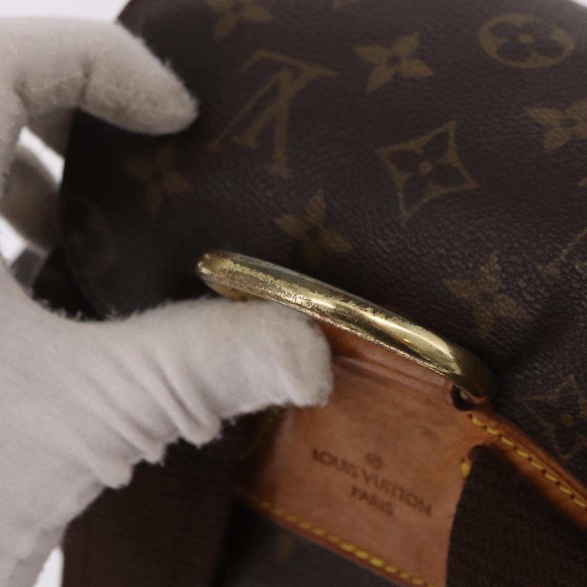 LOUIS VUITTON Monogram Montsouris GM Backpack M51135 LV Auth 191339
