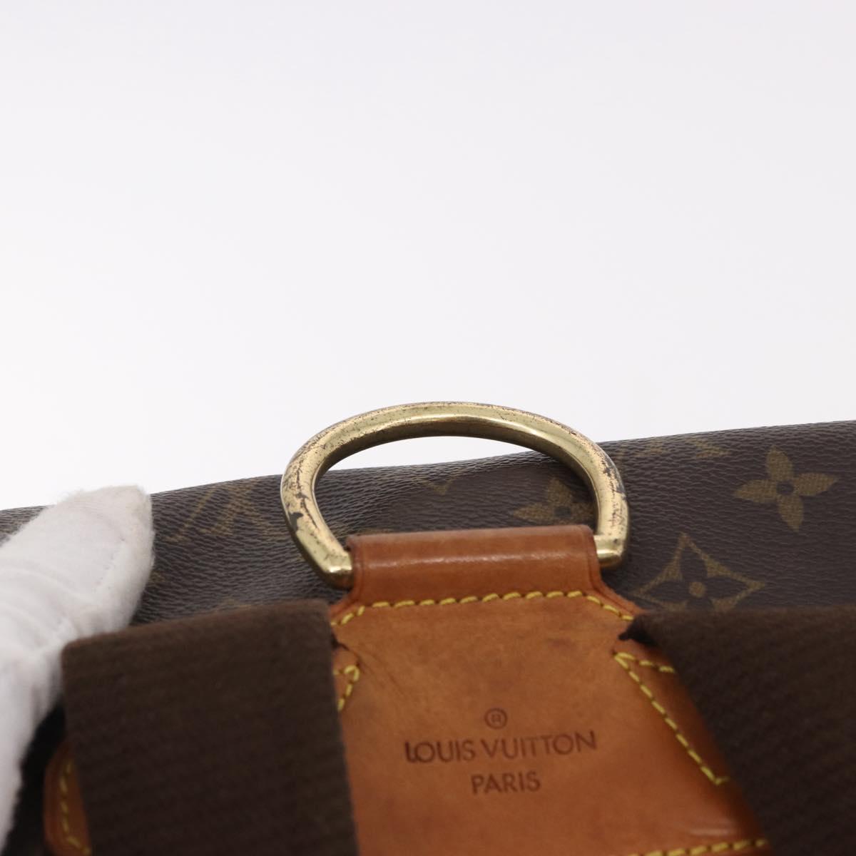 LOUIS VUITTON Monogram Montsouris GM Backpack M51135 LV Auth 191339