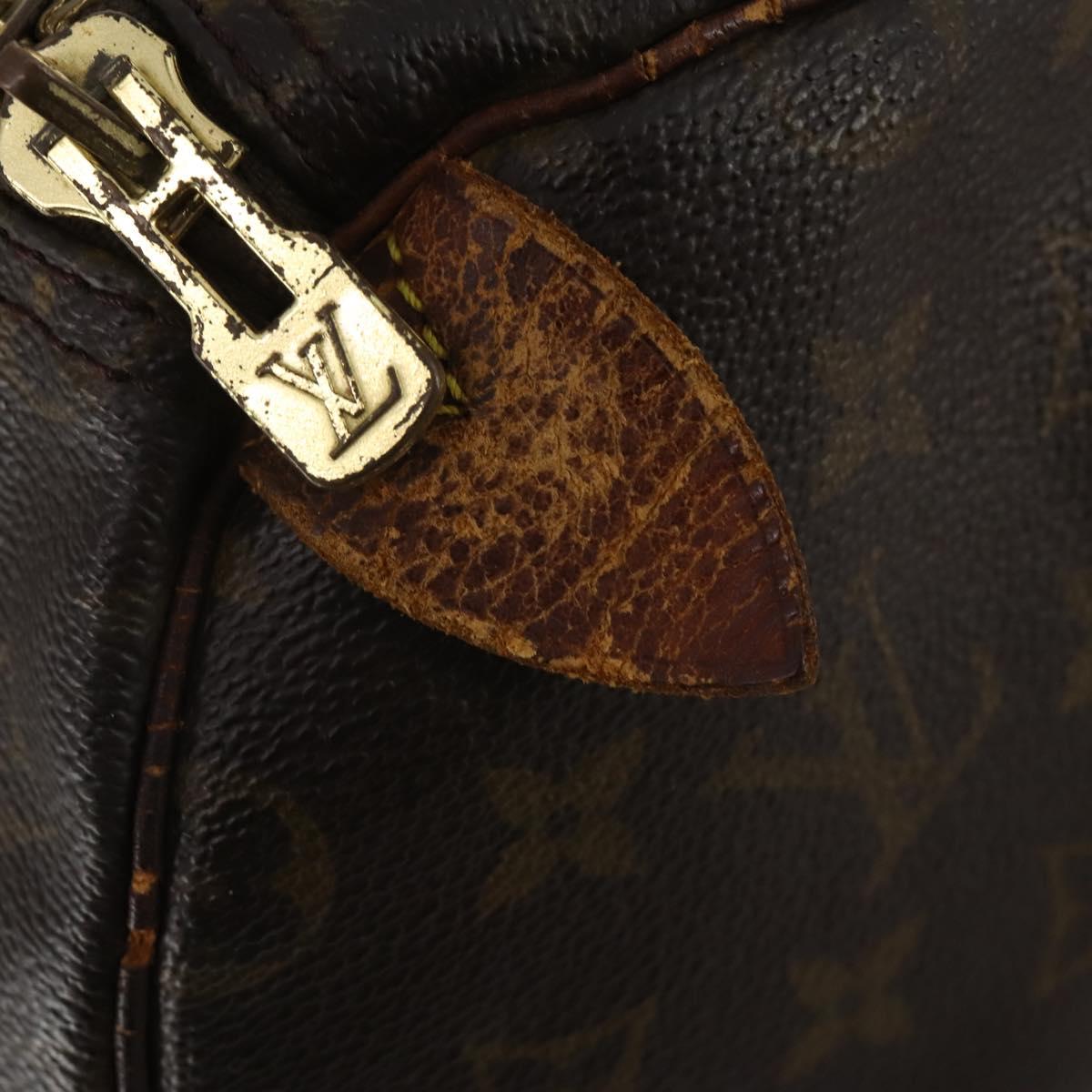 LOUIS VUITTON Monogram Keepall 50 Boston Bag M41426 LV Auth 191340