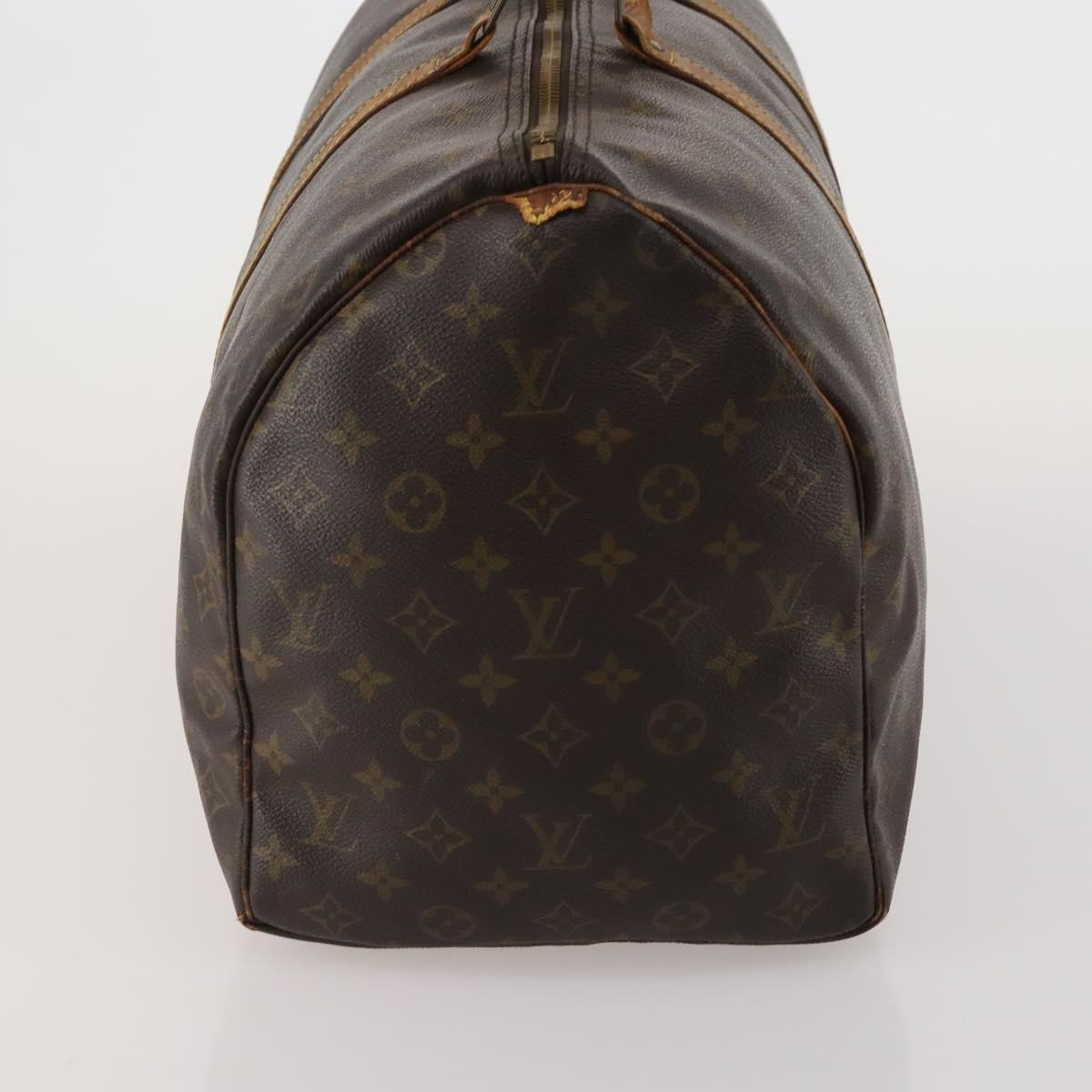 LOUIS VUITTON Monogram Keepall 50 Boston Bag M41426 LV Auth 191340