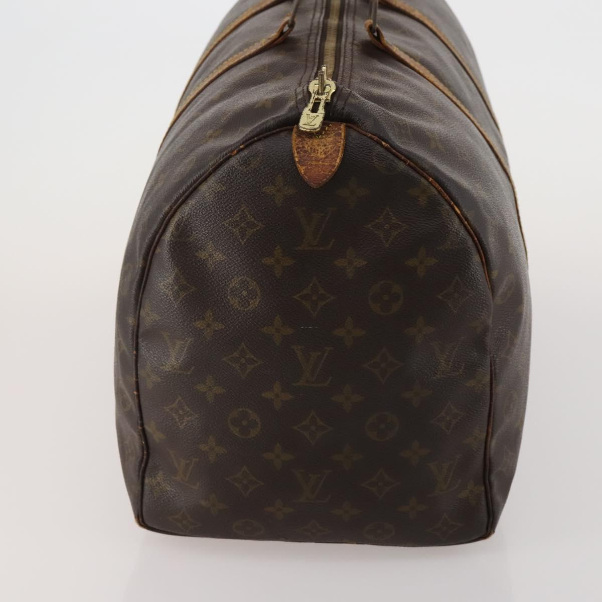 LOUIS VUITTON Monogram Keepall 50 Boston Bag M41426 LV Auth 191340