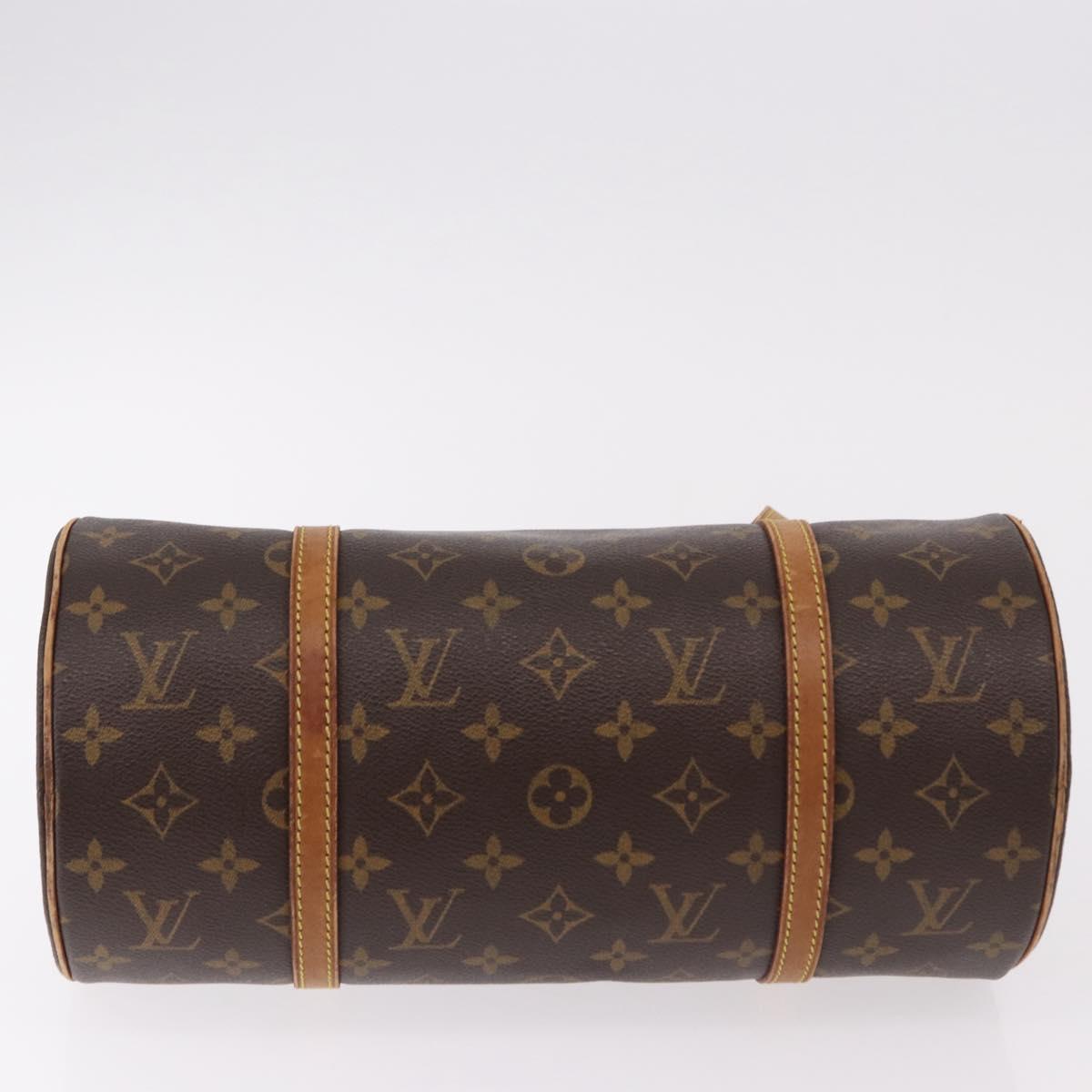 LOUIS VUITTON Monogram Papillon 30 Hand Bag M51365 LV Auth 191341