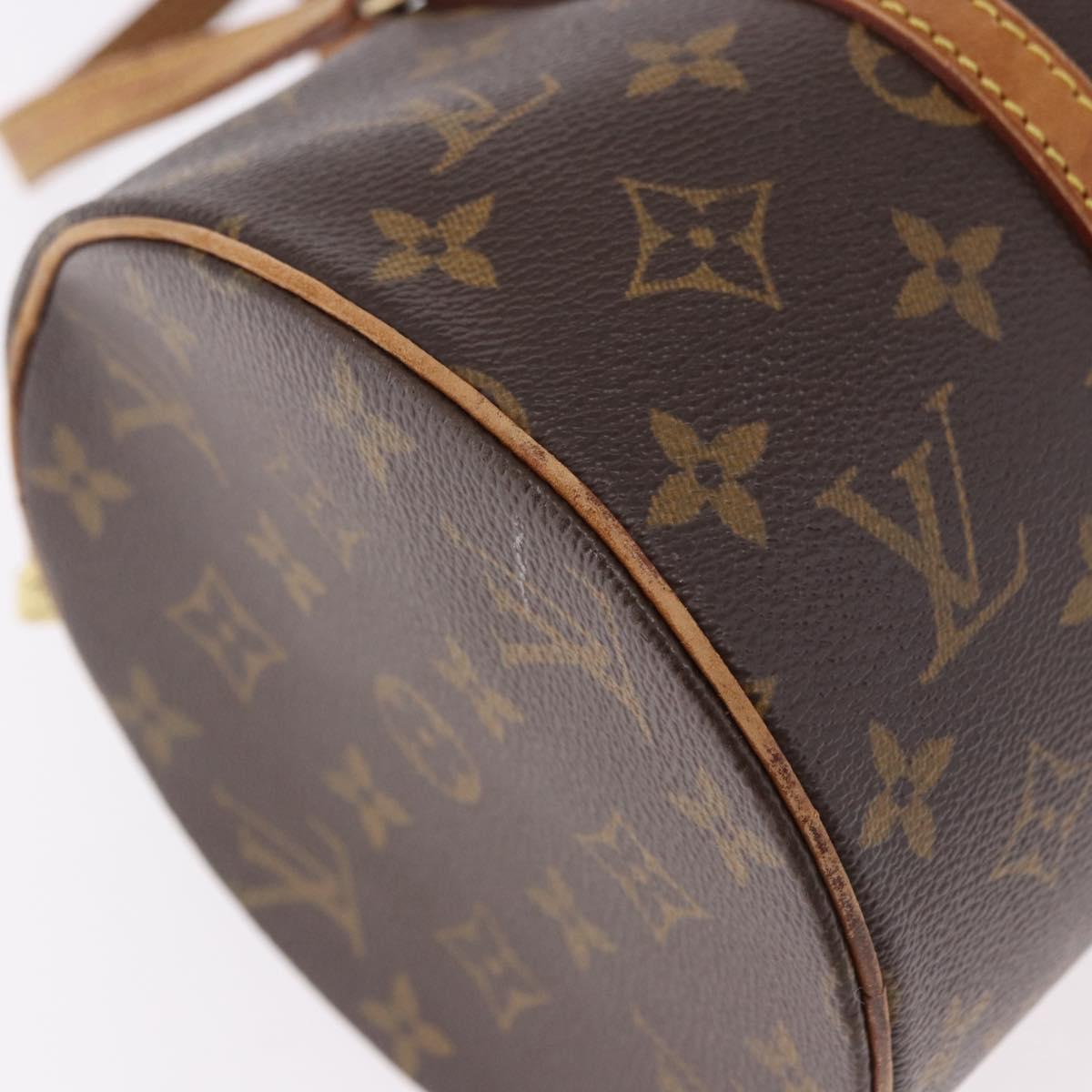 LOUIS VUITTON Monogram Papillon 30 Hand Bag M51365 LV Auth 191341