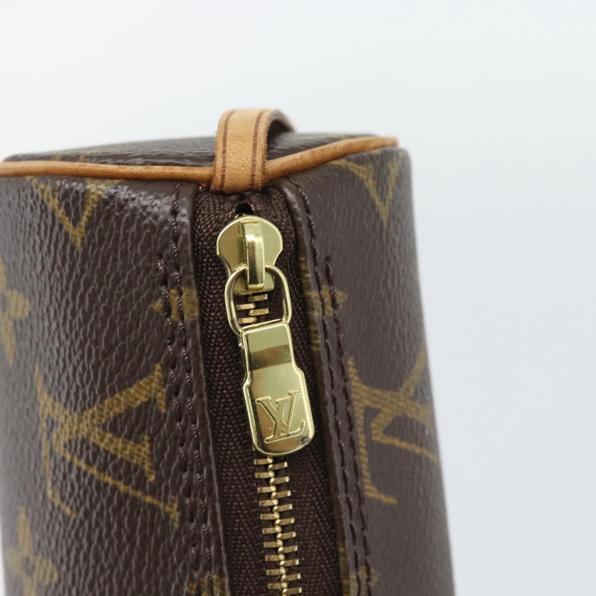 LOUIS VUITTON Monogram Papillon Pouch LV Auth 191342