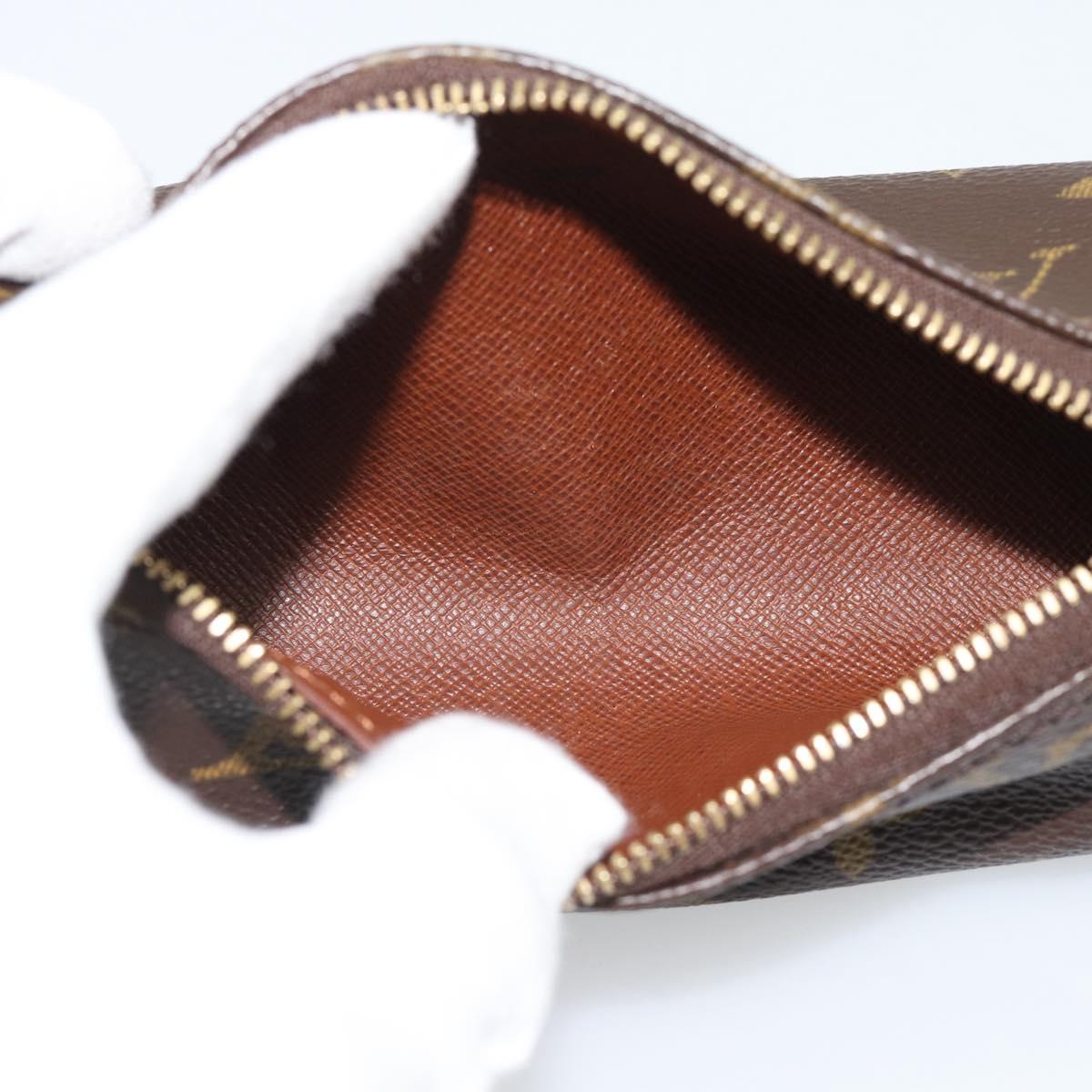 LOUIS VUITTON Monogram Papillon Pouch LV Auth 191342