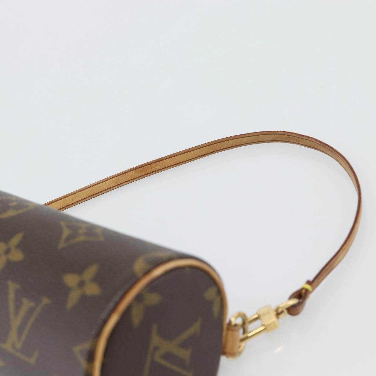 LOUIS VUITTON Monogram Papillon Pouch LV Auth 191342