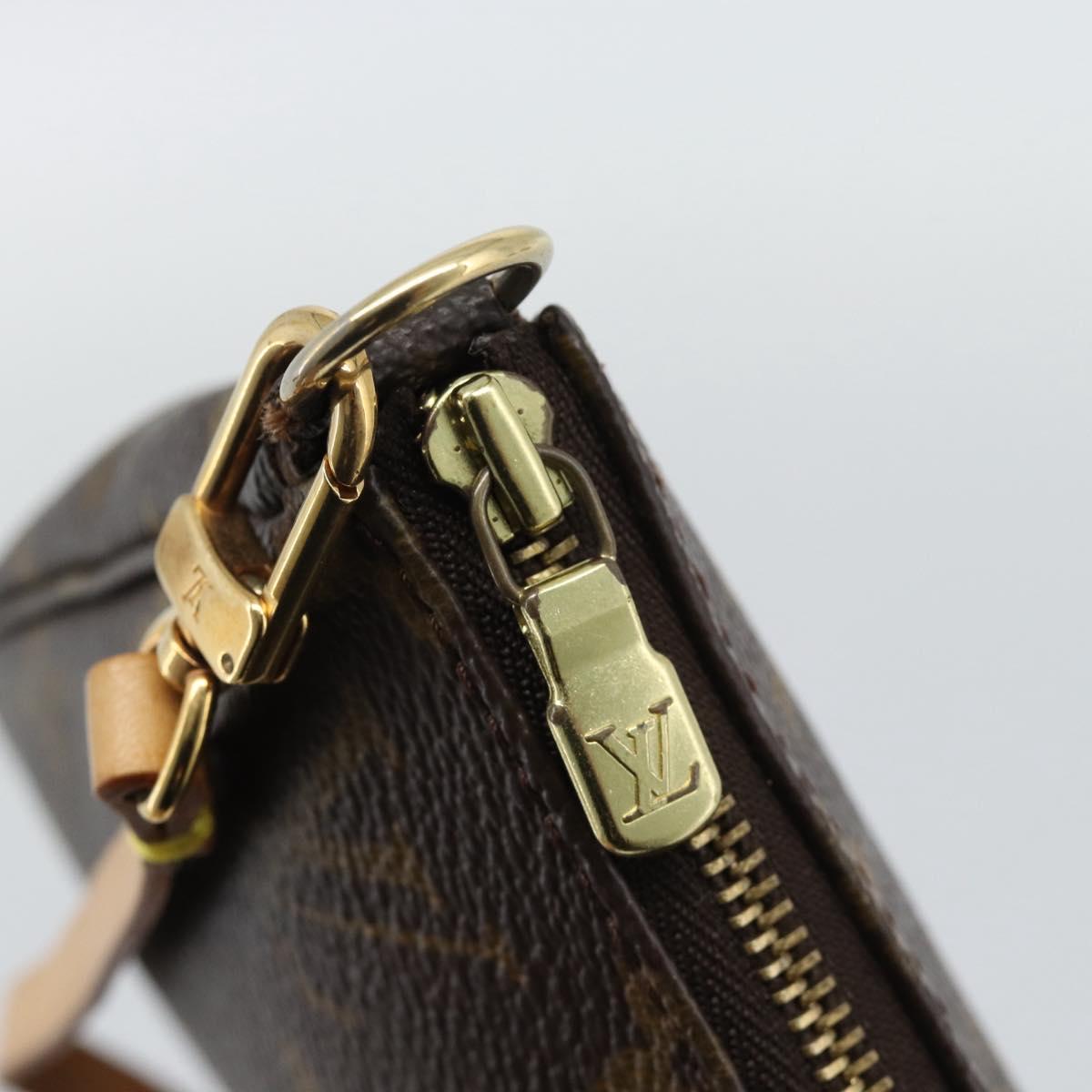 LOUIS VUITTON Monogram Pochette Accessoires Pouch M51980 LV Auth 191344V