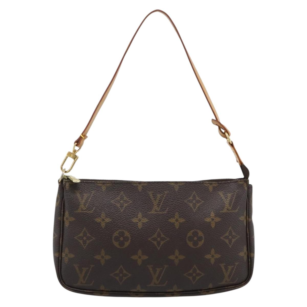 LOUIS VUITTON Monogram Pochette Accessoires Pouch M51980 LV Auth 191344V