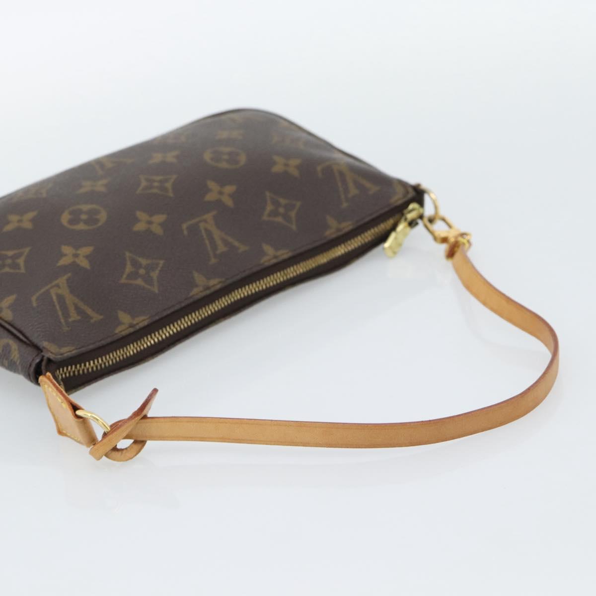 LOUIS VUITTON Monogram Pochette Accessoires Pouch M51980 LV Auth 191344V