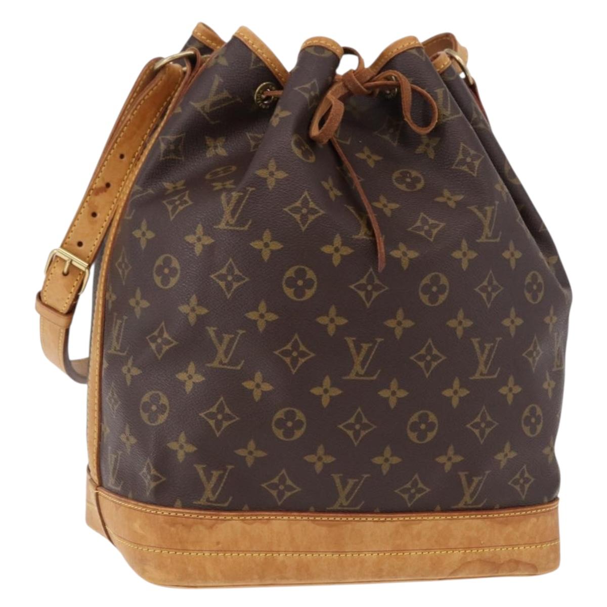LOUIS VUITTON Monogram Noe Shoulder Bag M42224 LV Auth 191348