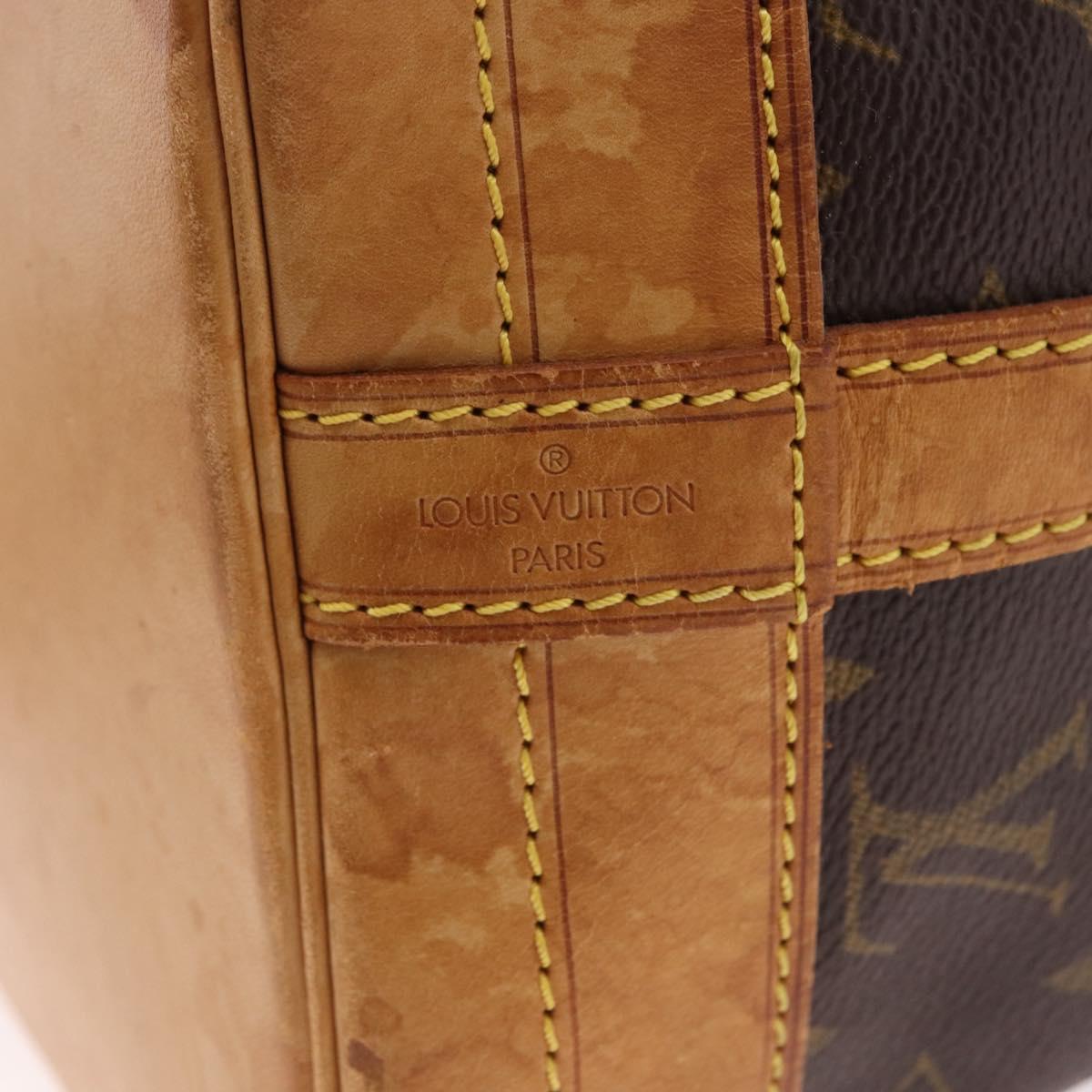 LOUIS VUITTON Monogram Noe Shoulder Bag M42224 LV Auth 191348