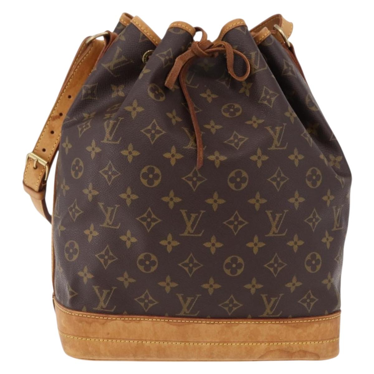 LOUIS VUITTON Monogram Noe Shoulder Bag M42224 LV Auth 191348