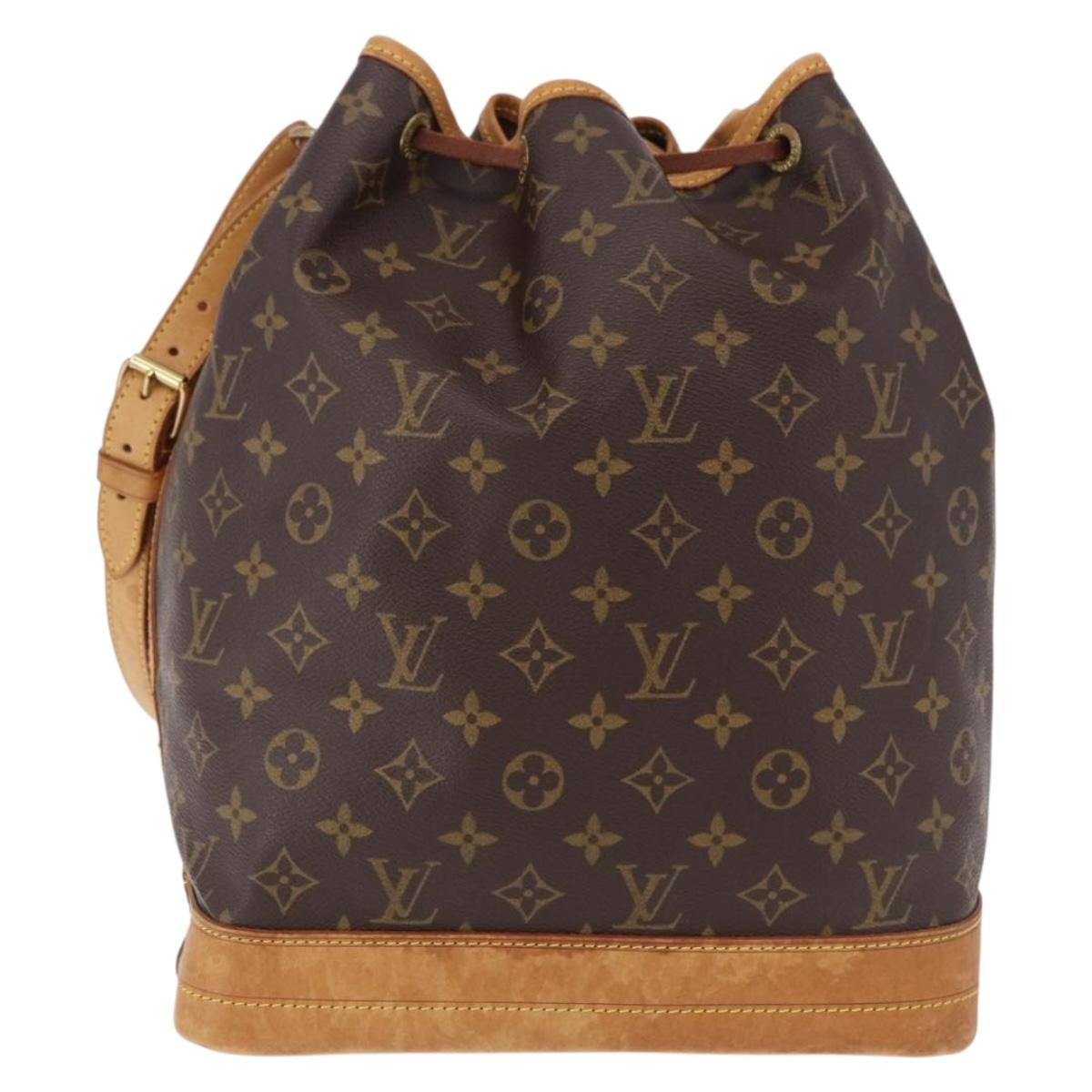 LOUIS VUITTON Monogram Noe Shoulder Bag M42224 LV Auth 191348