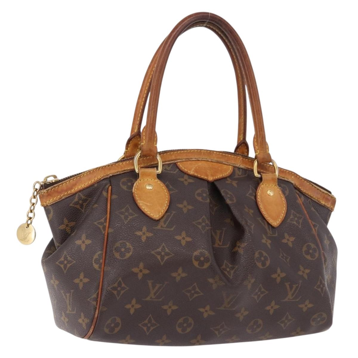 LOUIS VUITTON Monogram Palermo PM Tote Bag M40145 LV Auth 191350