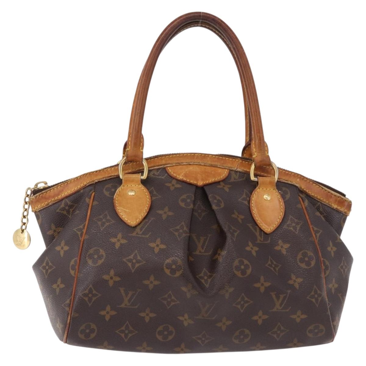 LOUIS VUITTON Monogram Palermo PM Tote Bag M40145 LV Auth 191350