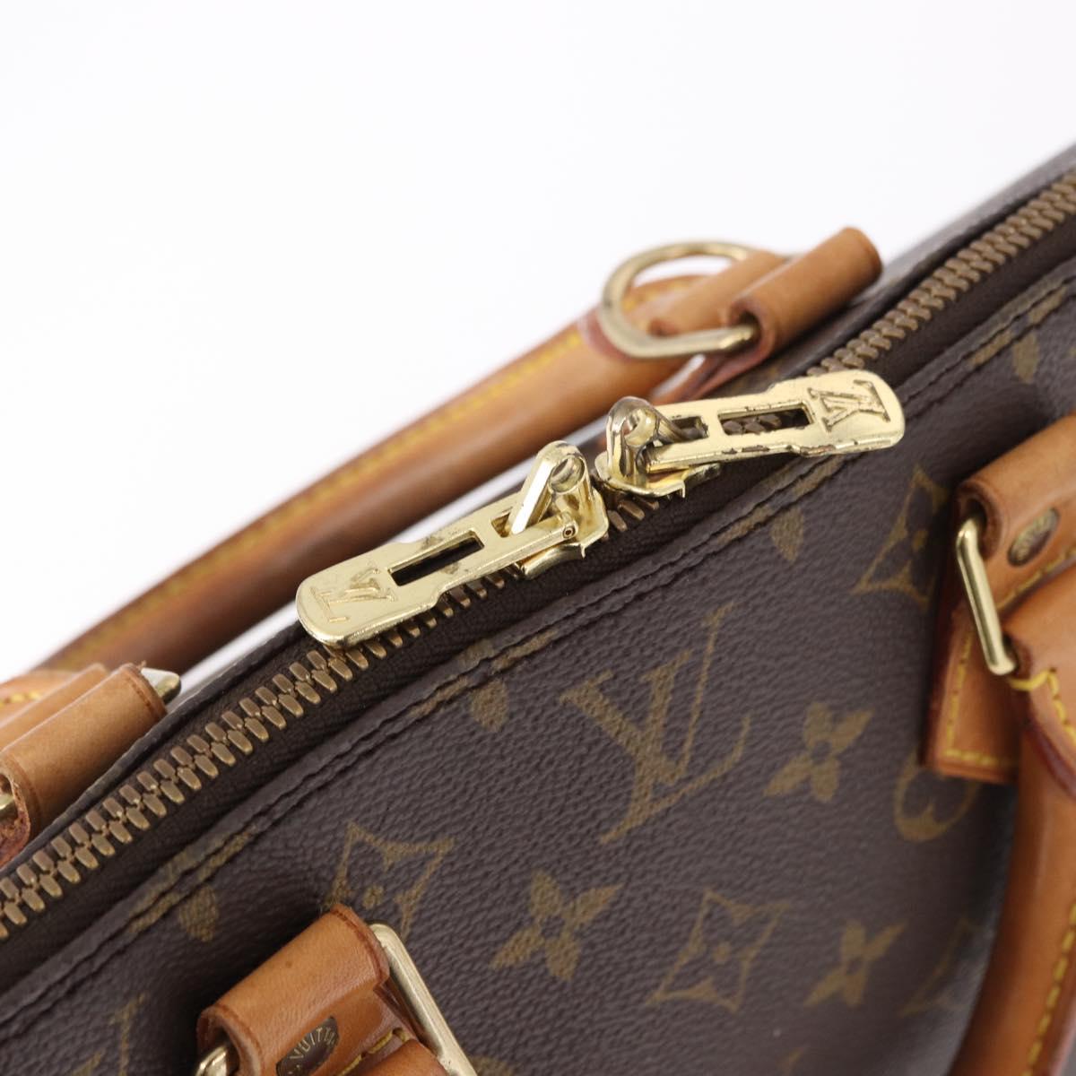 LOUIS VUITTON Monogram Alma Hand Bag M51130 LV Auth 191351