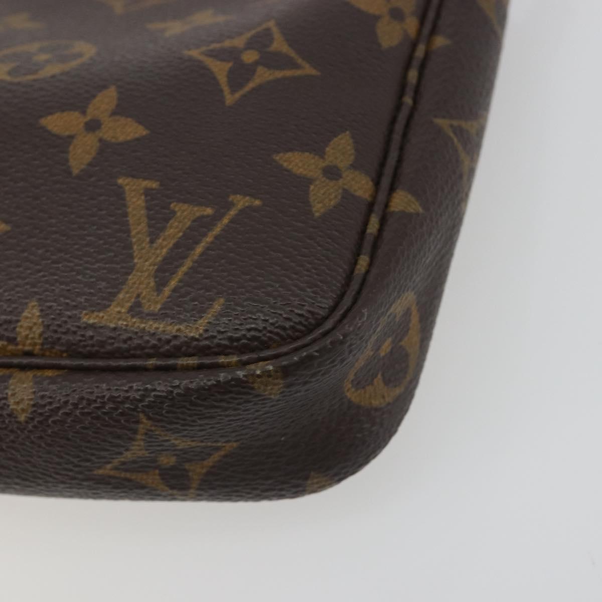 LOUIS VUITTON Monogram Pochette Accessoires Pouch M51980 LV Auth 191359