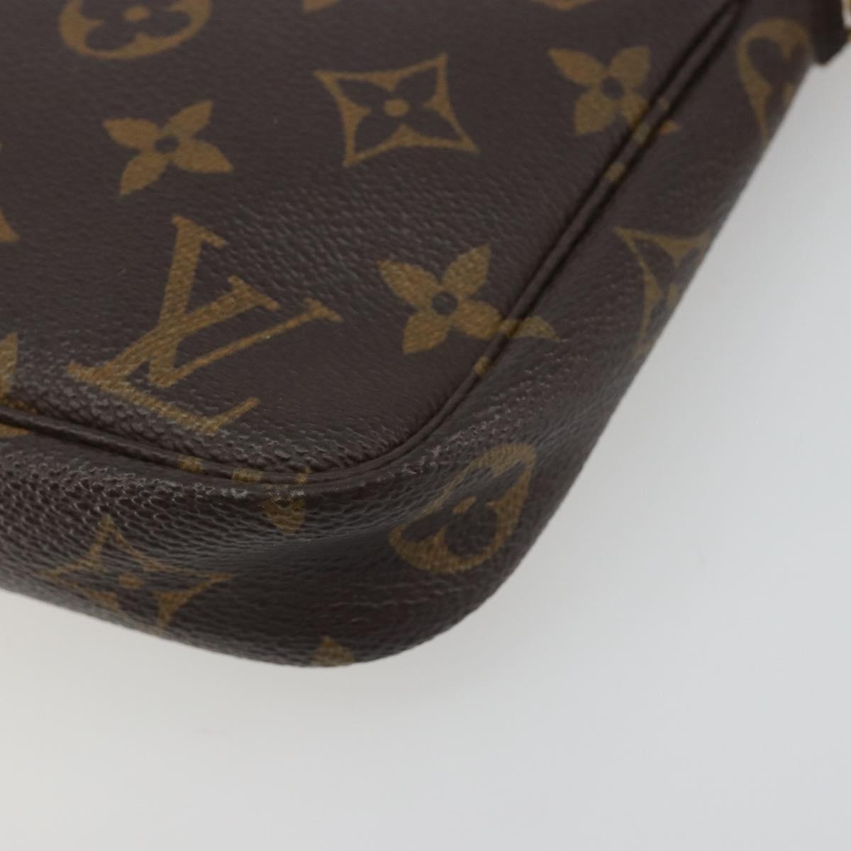 LOUIS VUITTON Monogram Pochette Accessoires Pouch M51980 LV Auth 191359