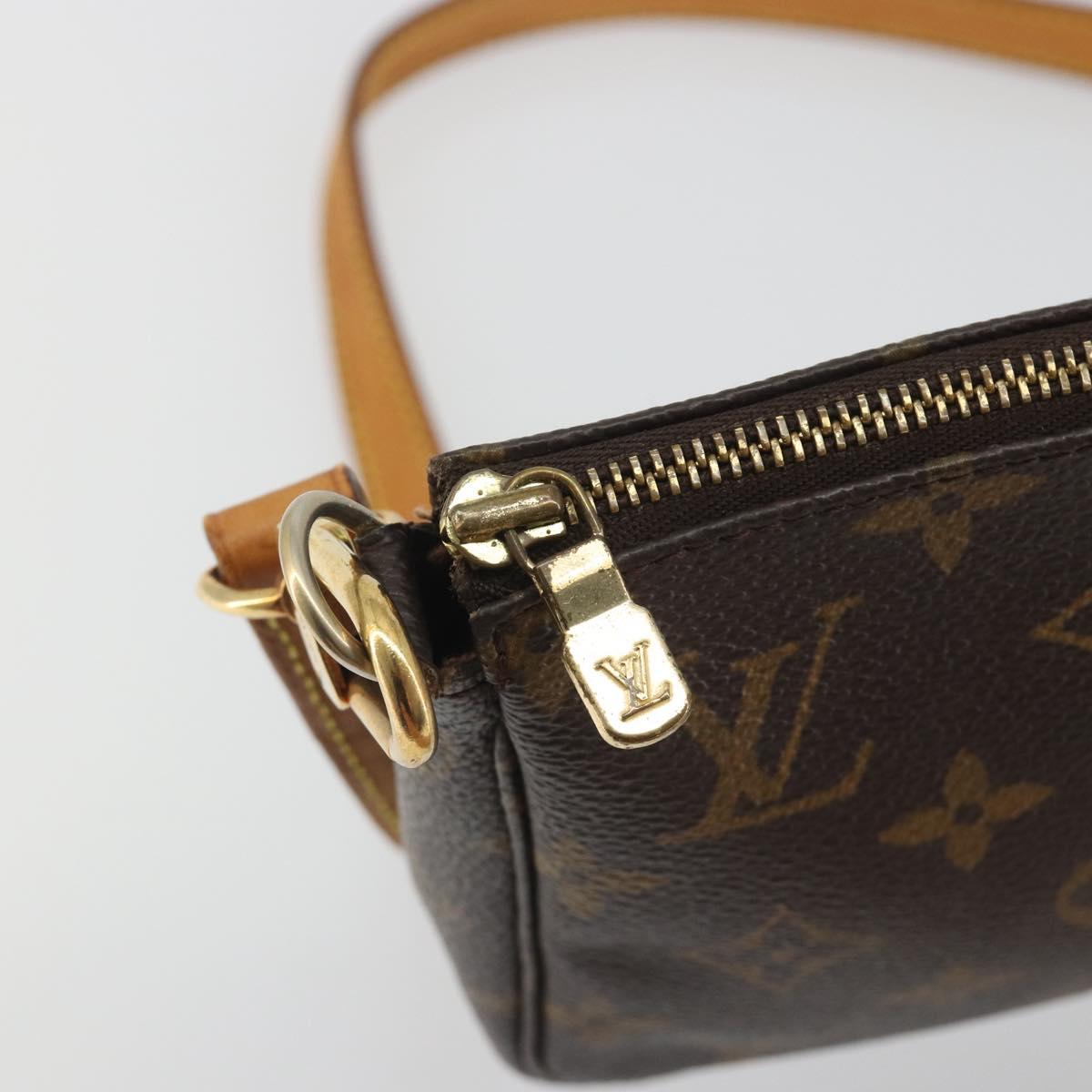 LOUIS VUITTON Monogram Pochette Accessoires Pouch M51980 LV Auth 191359