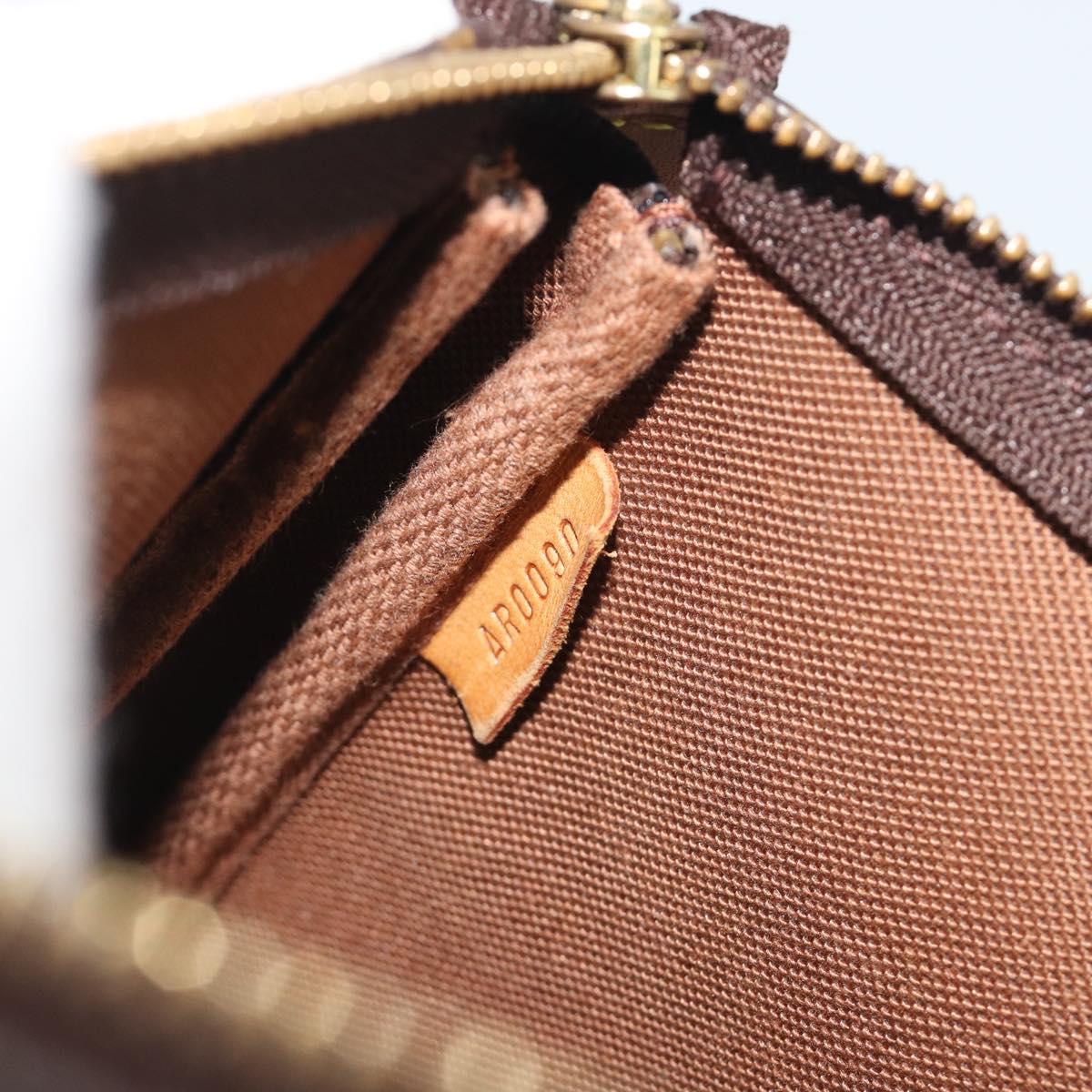 LOUIS VUITTON Monogram Pochette Accessoires Pouch M51980 LV Auth 191359
