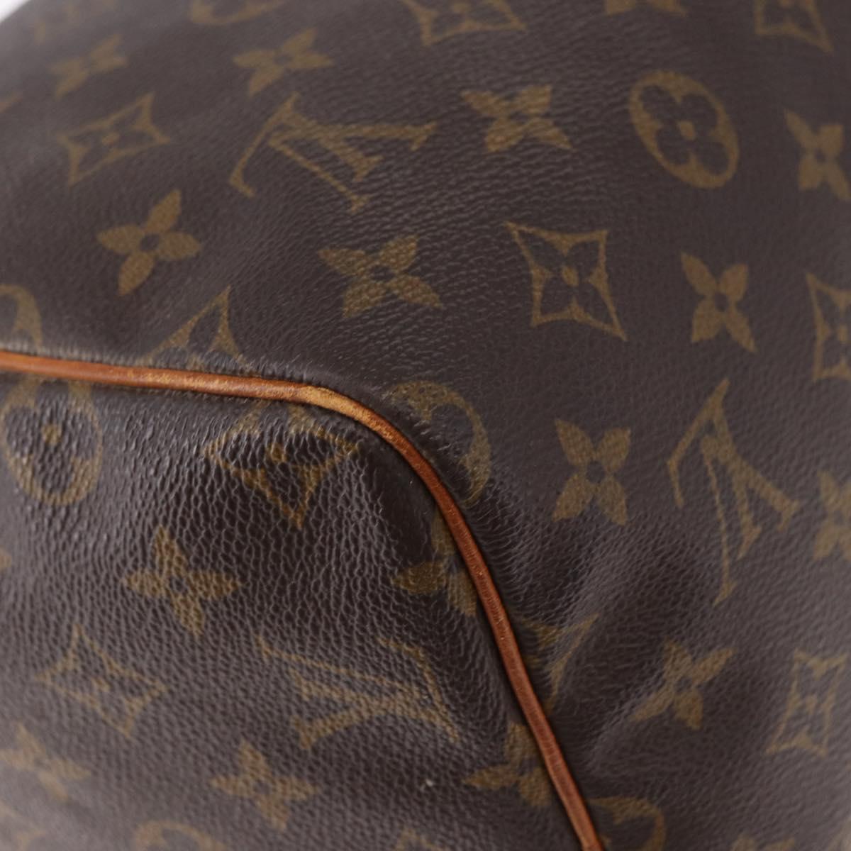 LOUIS VUITTON Monogram Speedy 30 Hand Bag M41526 LV Auth 191366