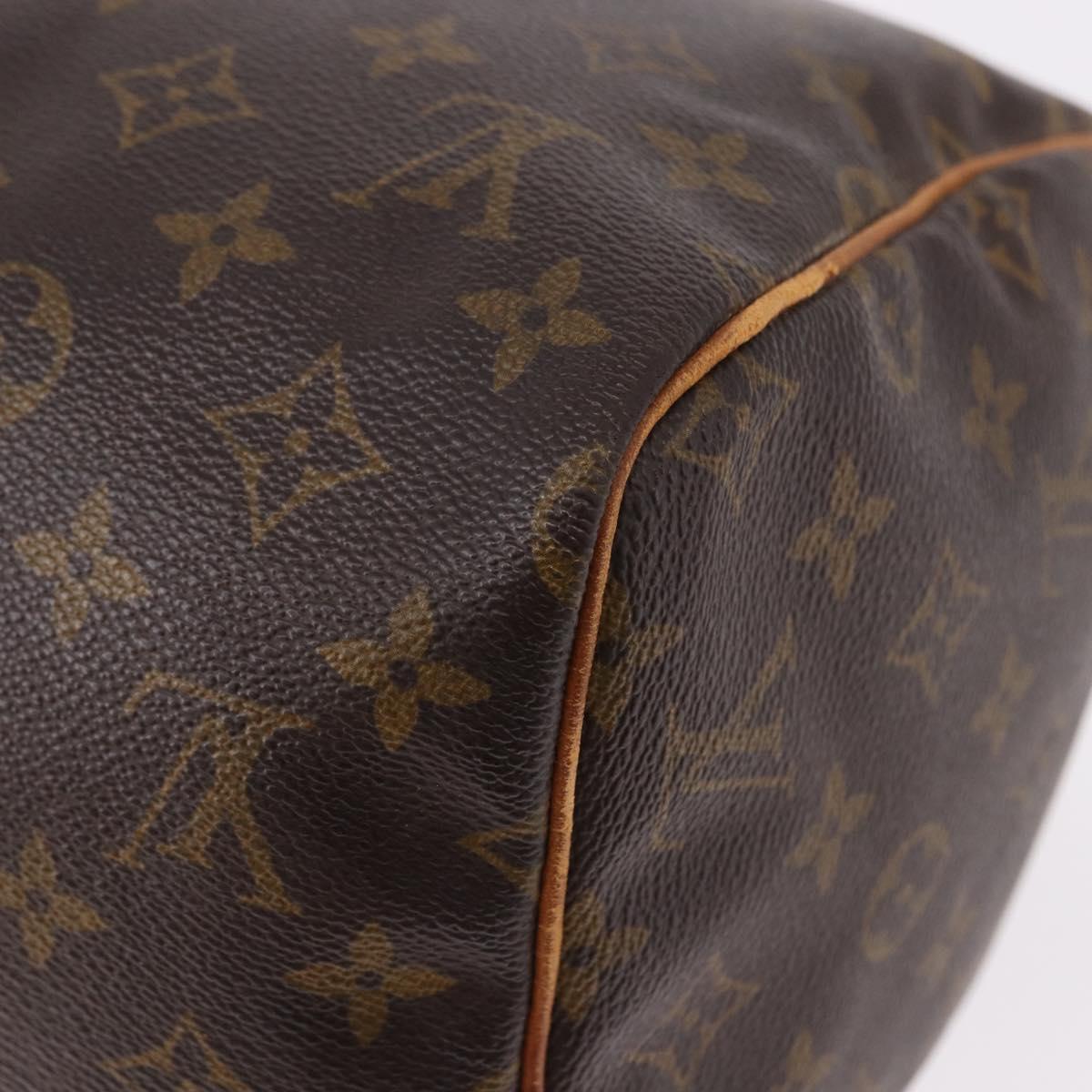LOUIS VUITTON Monogram Speedy 30 Hand Bag M41526 LV Auth 191366