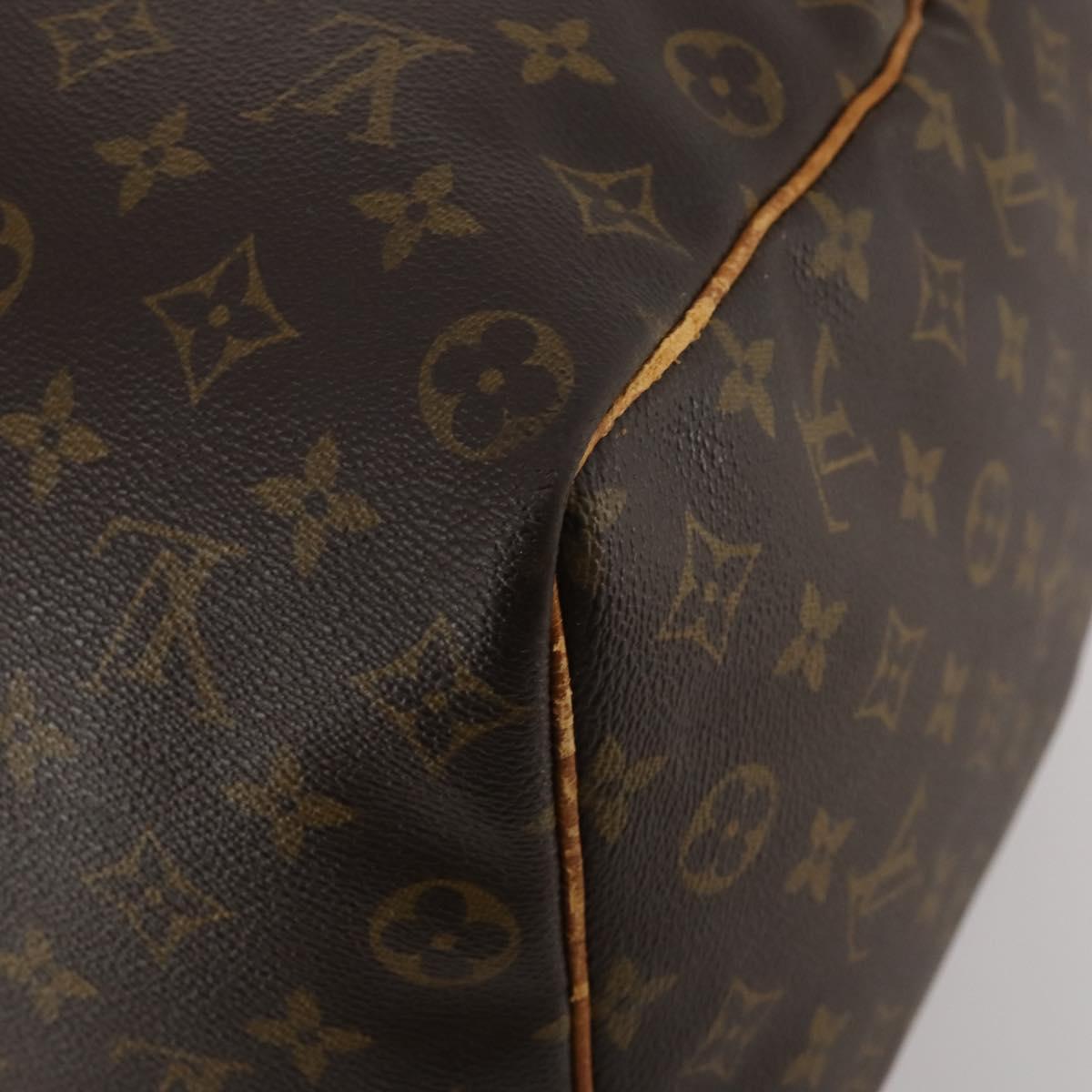 LOUIS VUITTON Monogram Keepall 50 Boston Bag M41426 LV Auth 191376