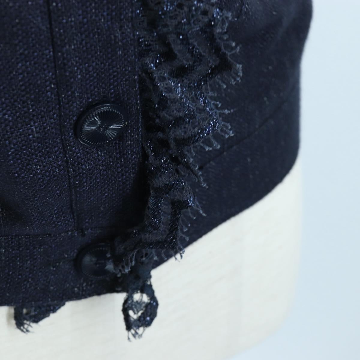 CHANEL Best Denim Navy CC Auth 191380SAM