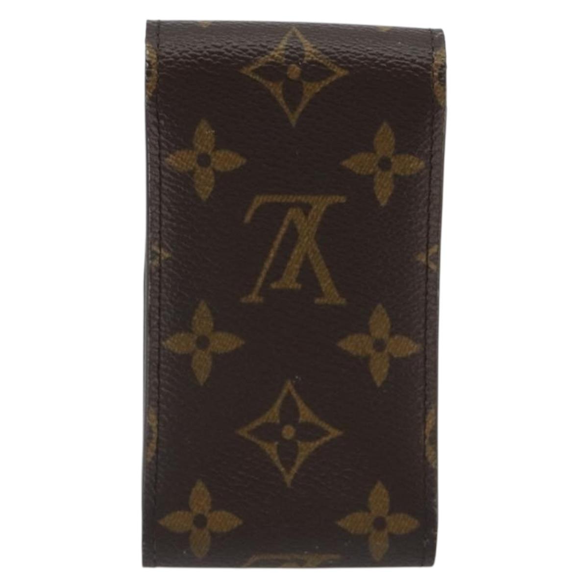 LOUIS VUITTON Monogram Etui Cigarette Case M63024 LV Auth 191415