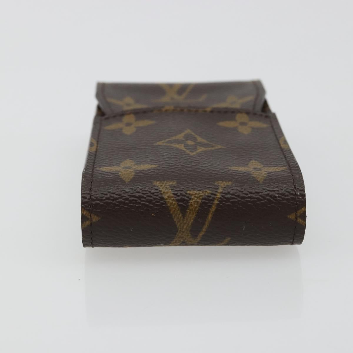 LOUIS VUITTON Monogram Etui Cigarette Case M63024 LV Auth 191415
