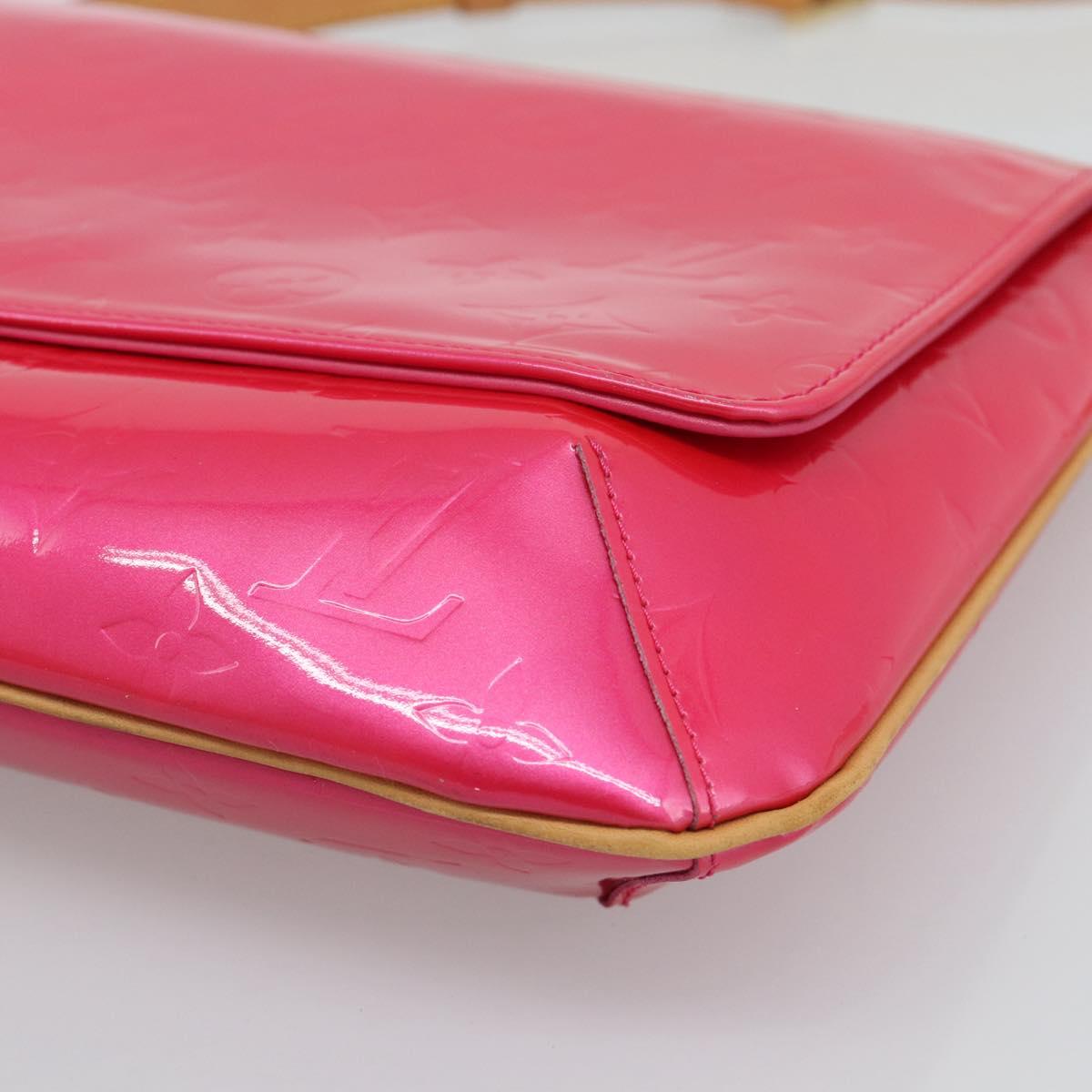 LOUIS VUITTON Monogram Vernis Thompson Street Fuchsia Pink M91215 Auth 191447V