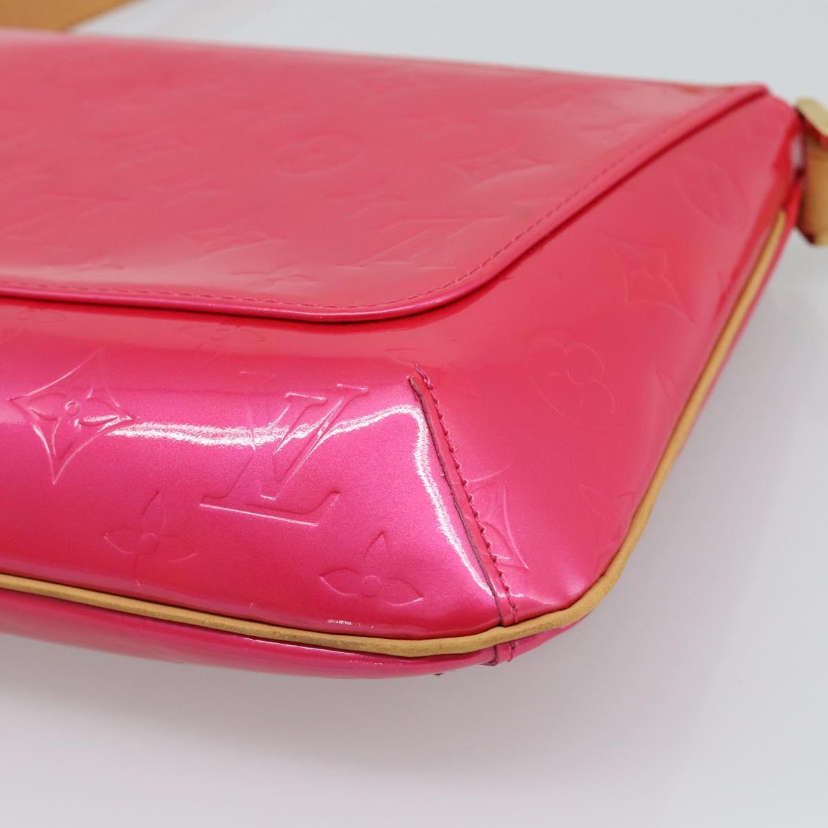 LOUIS VUITTON Monogram Vernis Thompson Street Fuchsia Pink M91215 Auth 191447V