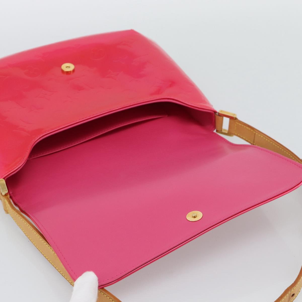 LOUIS VUITTON Monogram Vernis Thompson Street Fuchsia Pink M91215 Auth 191447V