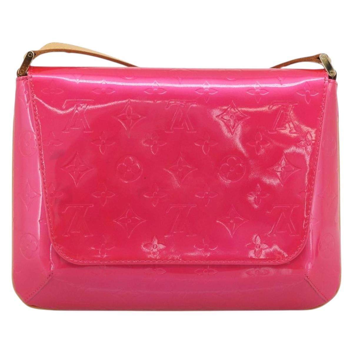 LOUIS VUITTON Monogram Vernis Thompson Street Fuchsia Pink M91215 Auth 191447V