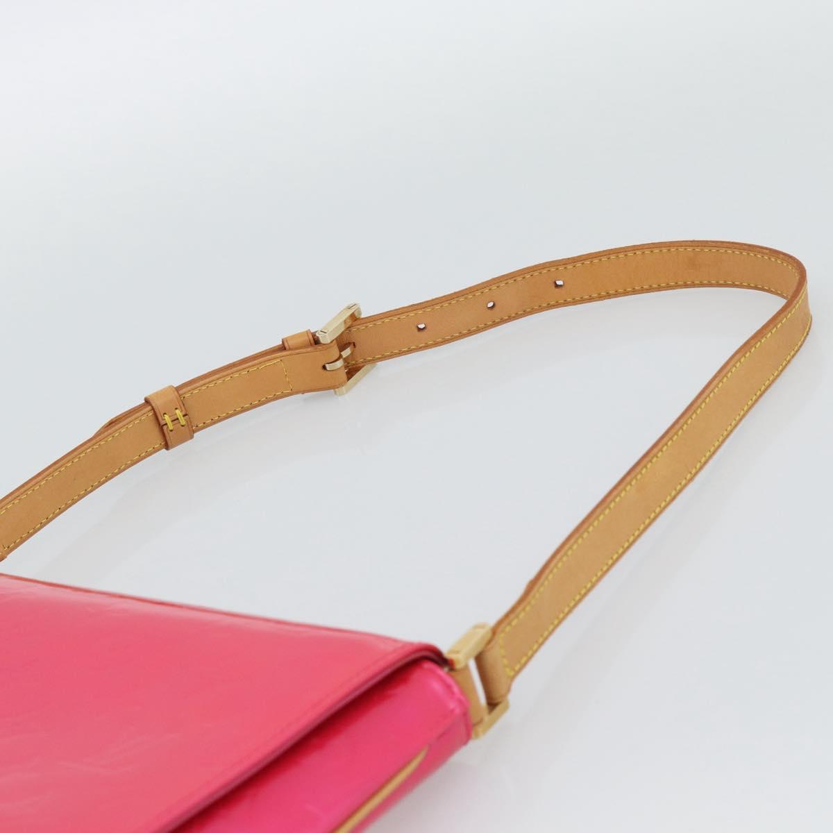 LOUIS VUITTON Monogram Vernis Thompson Street Fuchsia Pink M91215 Auth 191447V