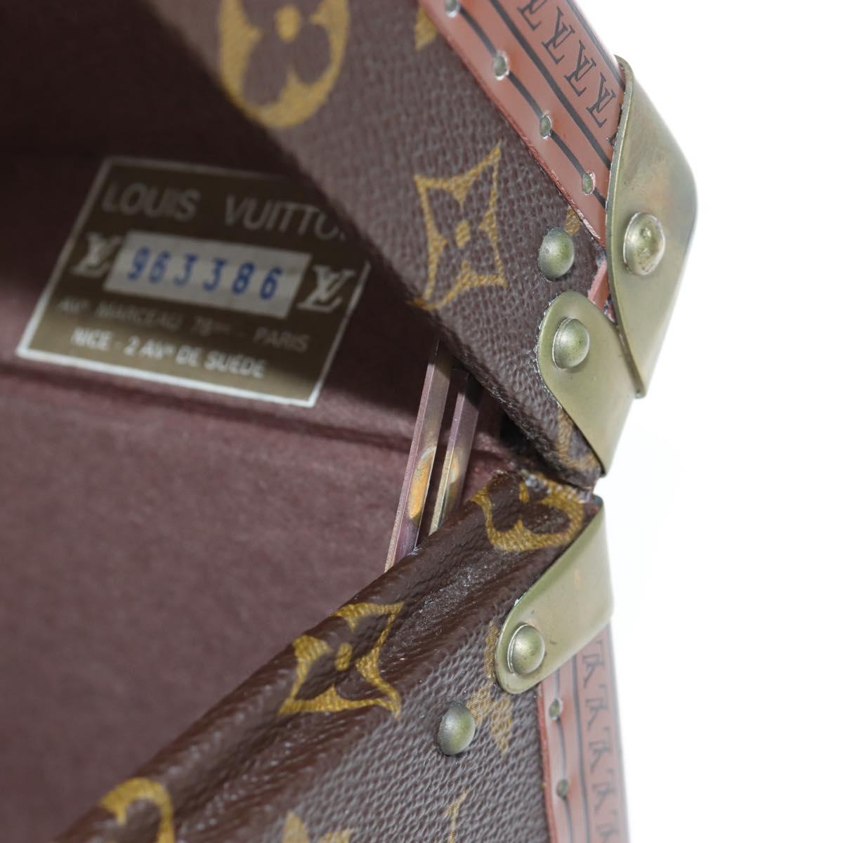 LOUIS VUITTON Monogram Tabor 26 Trunk M47114 LV Auth 191463SV
