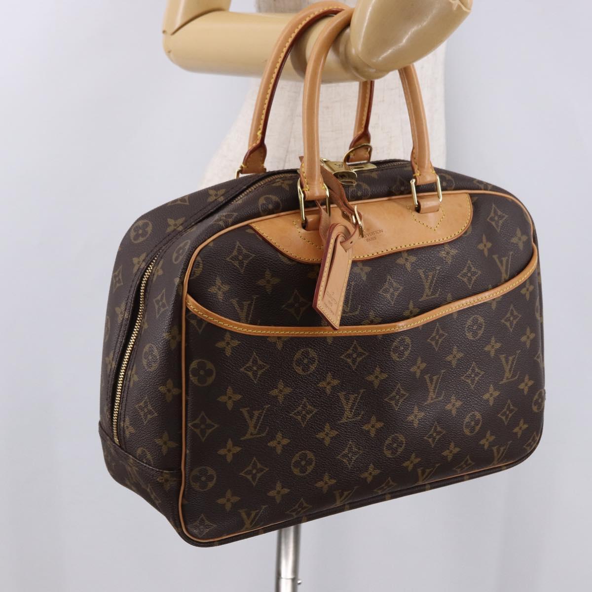 LOUIS VUITTON Monogram Deauville Hand Bag M47270 LV Auth 191464V