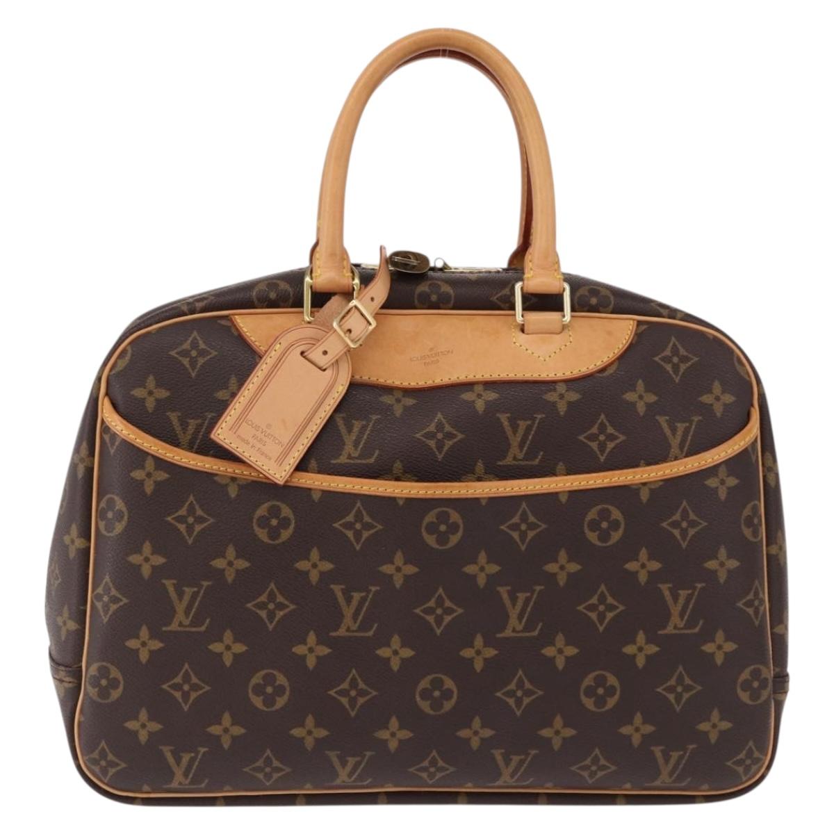 LOUIS VUITTON Monogram Deauville Hand Bag M47270 LV Auth 191464V