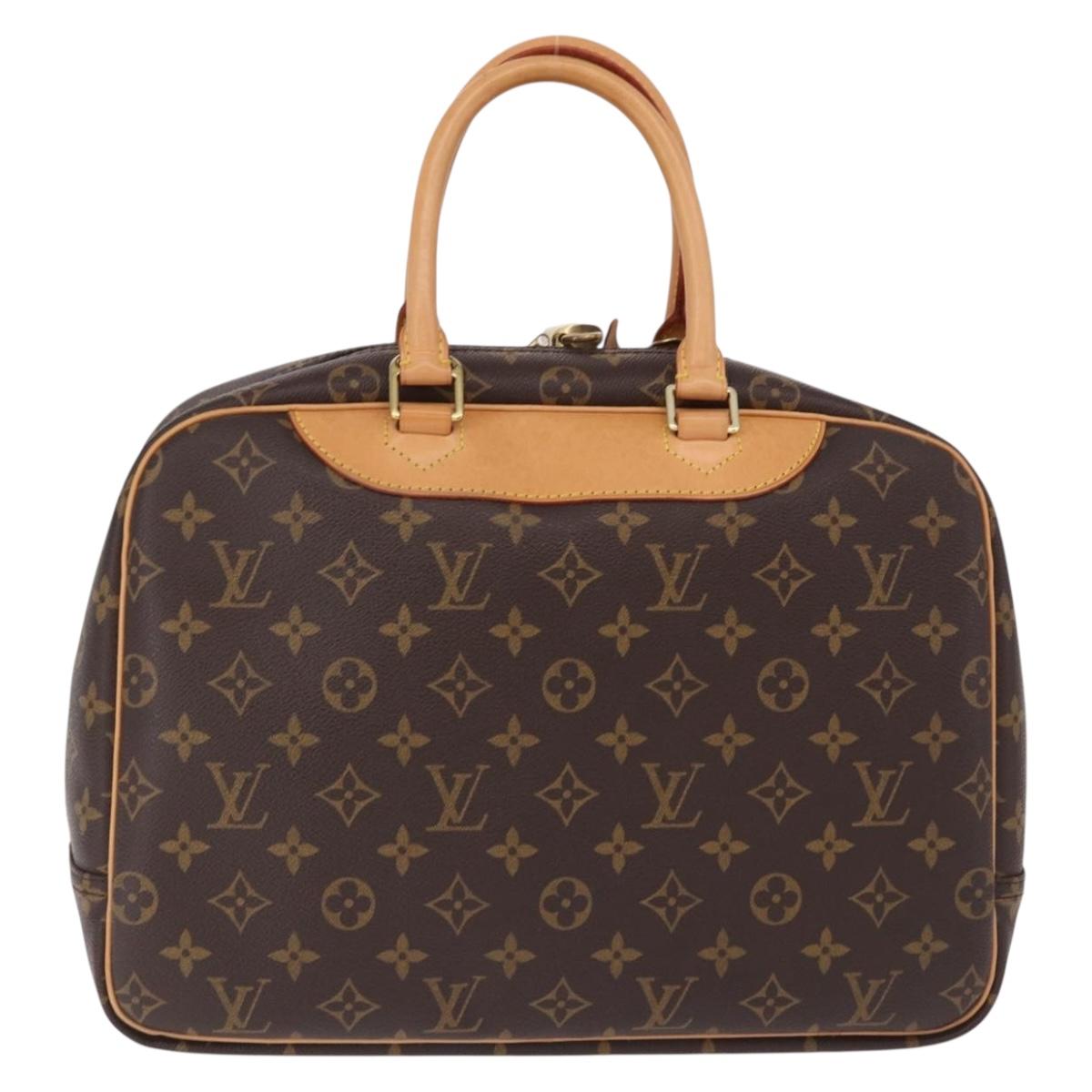 LOUIS VUITTON Monogram Deauville Hand Bag M47270 LV Auth 191464V