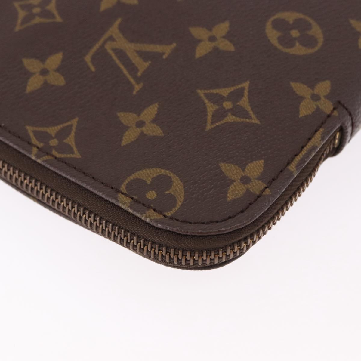 LOUIS VUITTON Monogram Posh Documents Briefcase M53457 LV Auth 191466