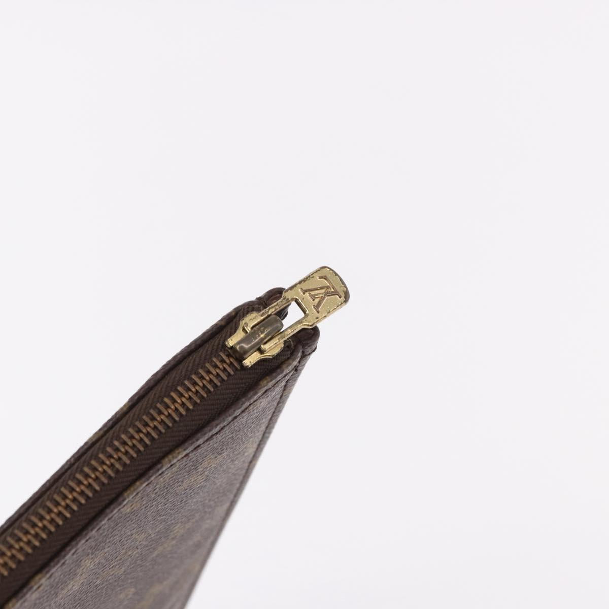 LOUIS VUITTON Monogram Posh Documents Briefcase M53457 LV Auth 191466