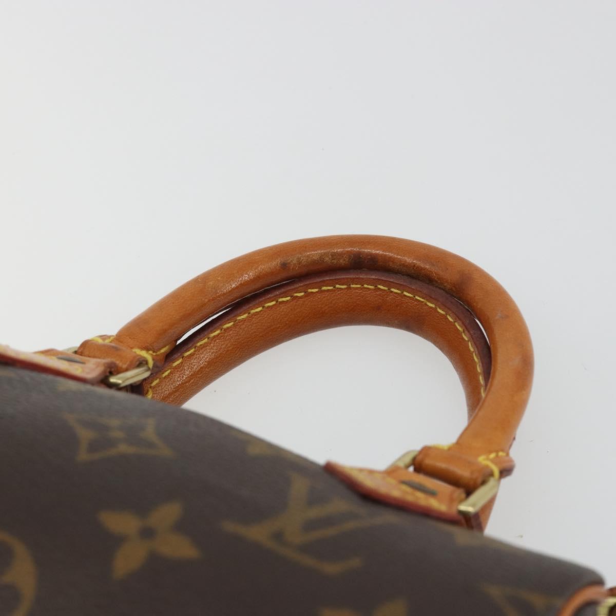LOUIS VUITTON Monogram Mini Speedy Hand Bag M41534 LV Auth 191467